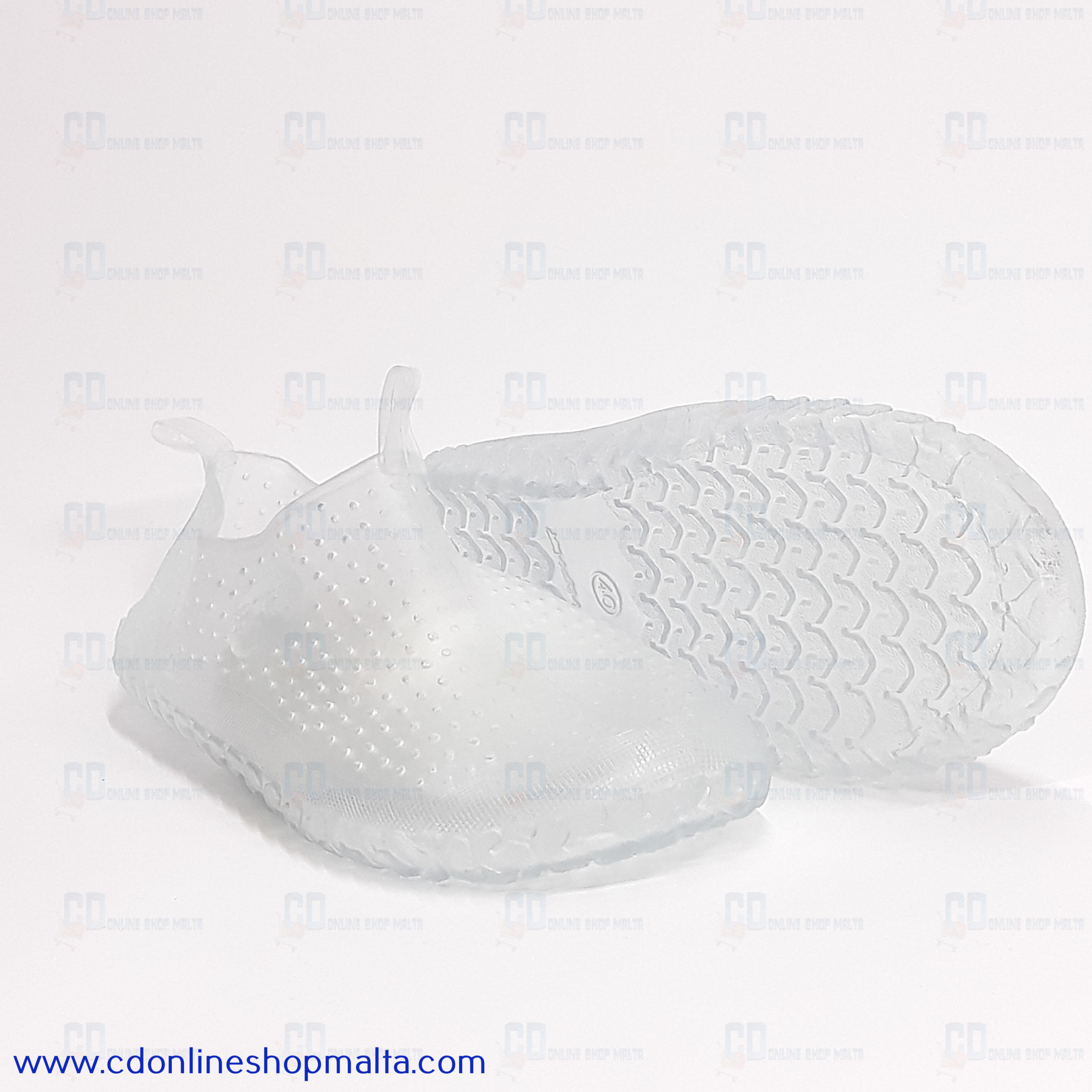 clear plastic water shoes
