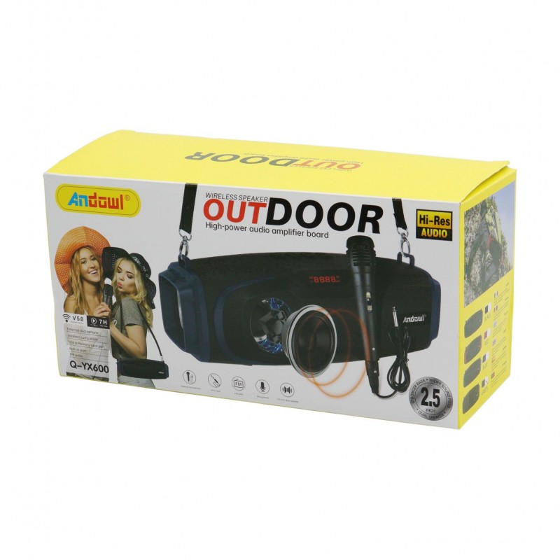 Wireless speaker with microphone CD Online Shop Malta